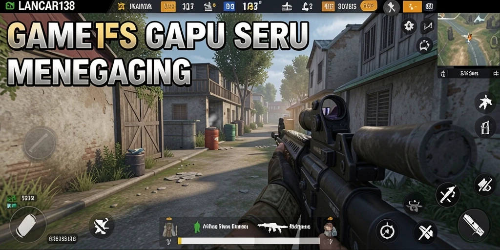 Gameplay seru dari LANCAR138 dengan aksi tembak-menembak.