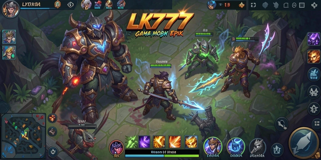 Gameplay LK777 dengan pertarungan tim yang seru dan strategi mendalam.