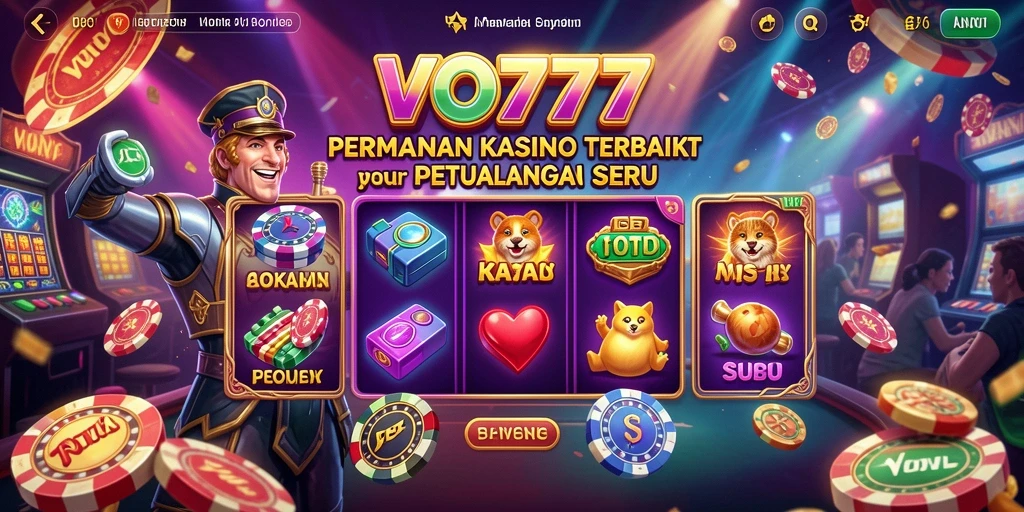 Tampilan menarik dan menawan dalam permainan Kasino VO777.