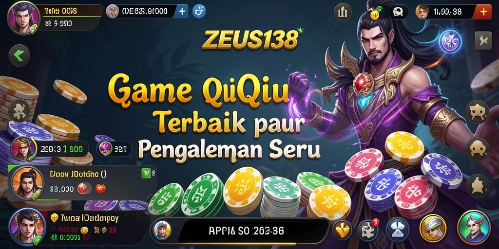 Gameplay QiuQiu yang seru dan menarik di ZEUS138.